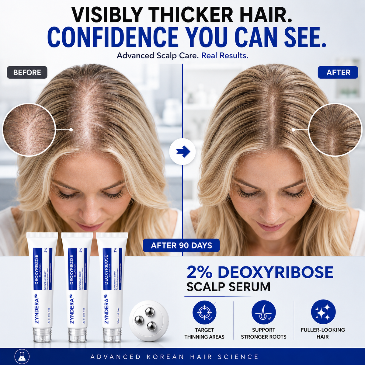 Deoxyribose Scalp Serum