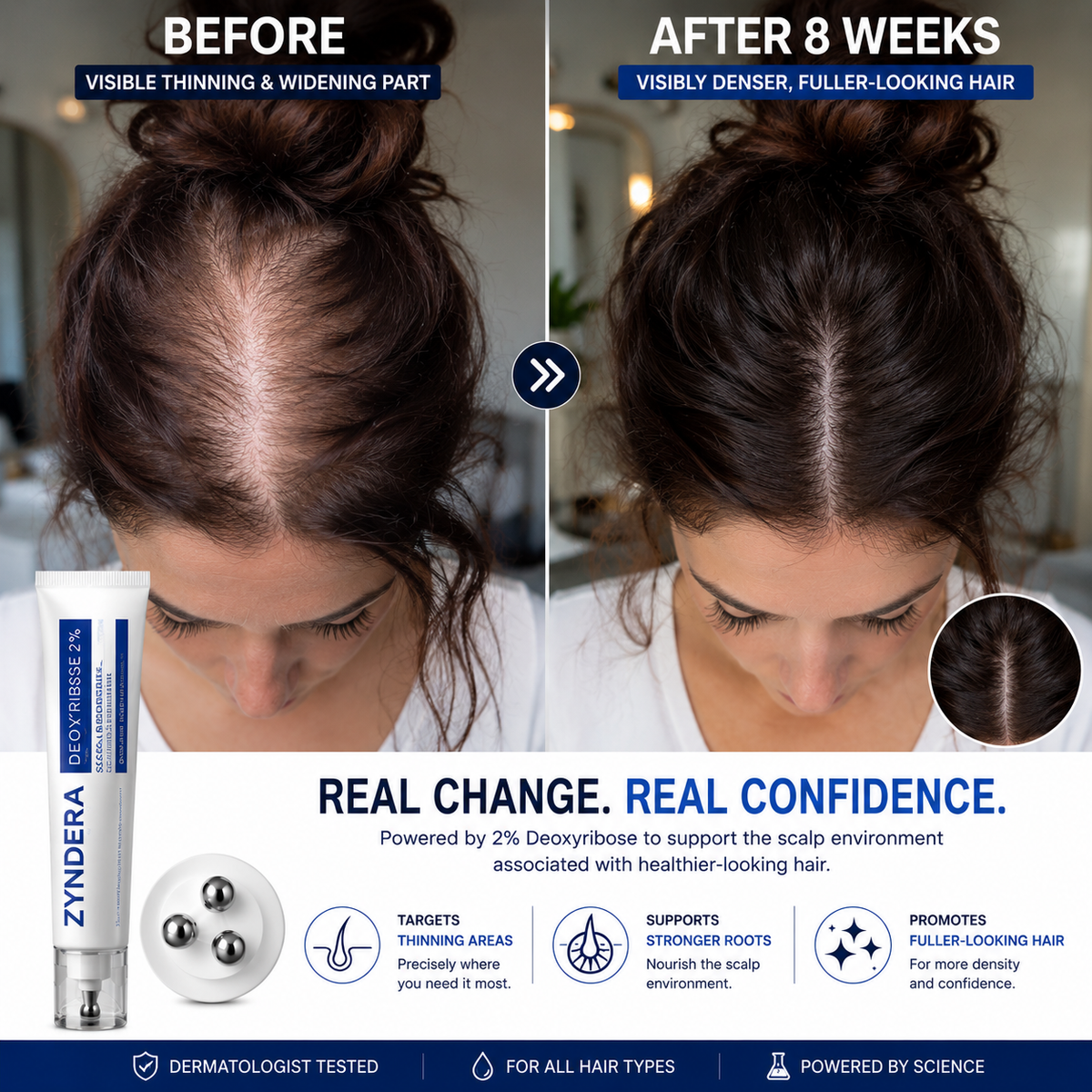Deoxyribose Scalp Serum