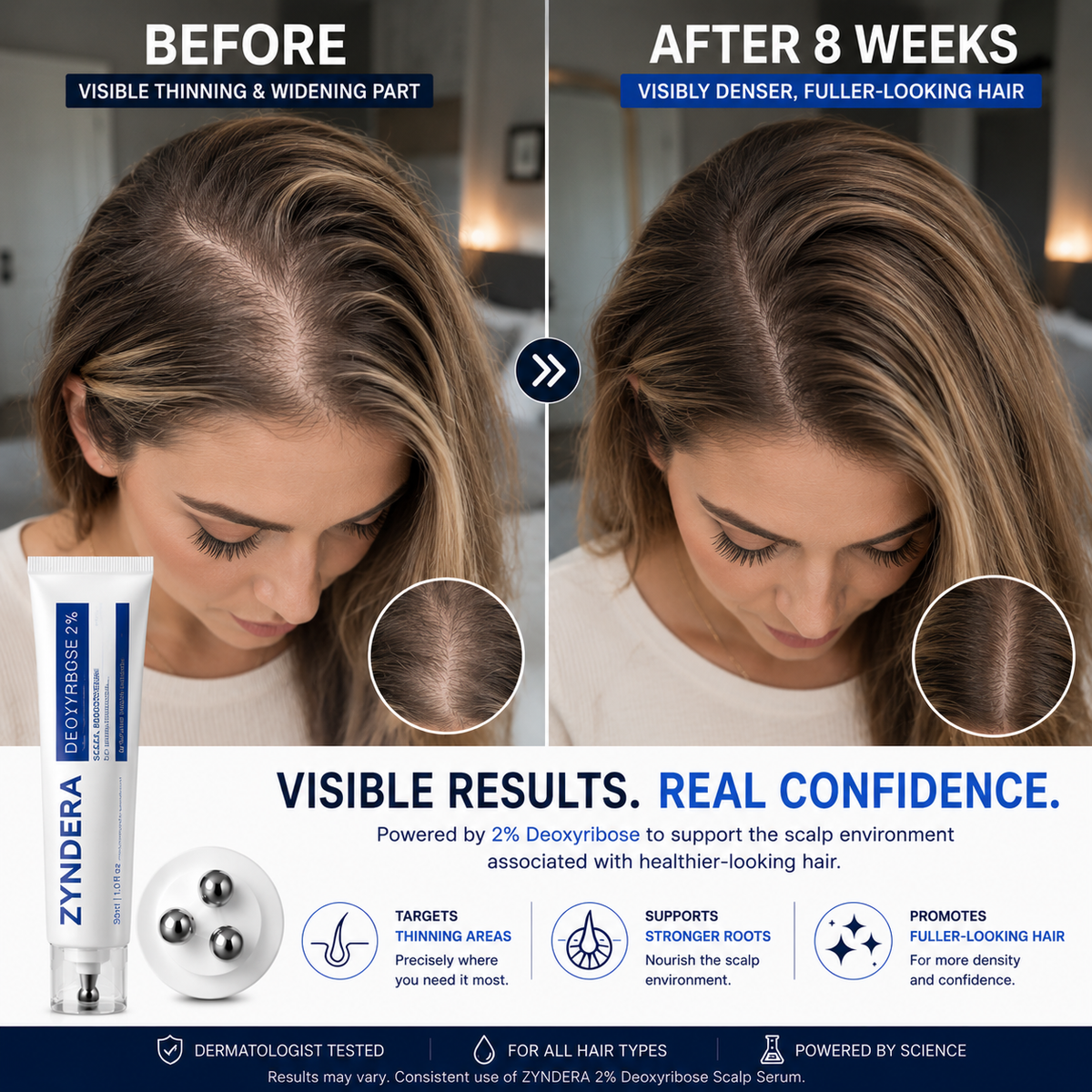 Deoxyribose Scalp Serum