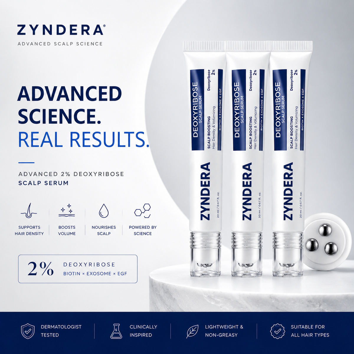 Deoxyribose Scalp Serum