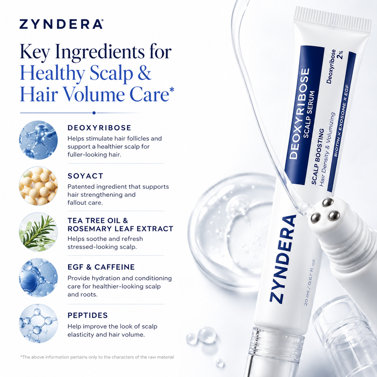 Deoxyribose Scalp Serum